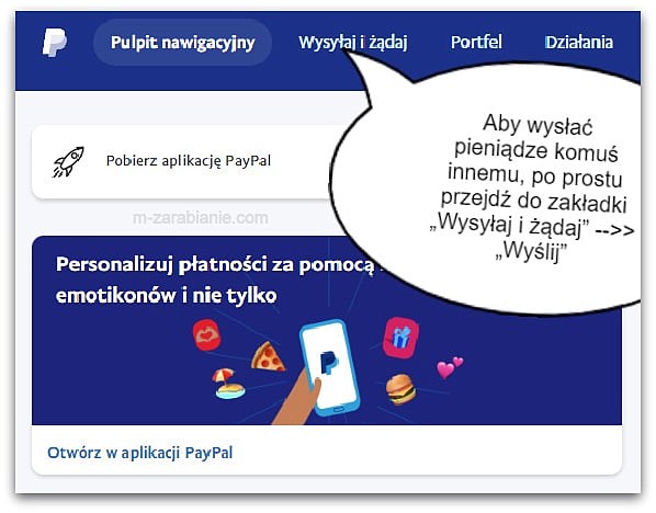 Jak wysyłać pieniądze innej osobie poprzez PayPal?