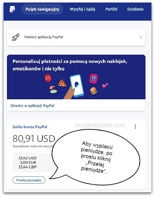 Jak wypłacić pieniądze z PayPala na konto bankowe?