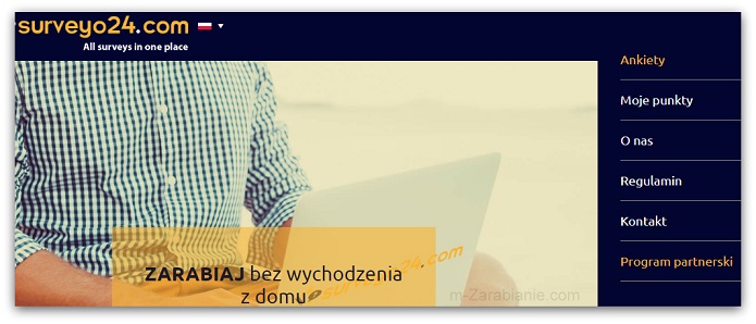 Program partnerski witryny surveyo24.com/pl.