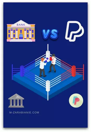 Konto bankowe VS PayPal.
