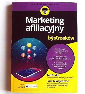 Książka o marketingu afiliacyjnym.