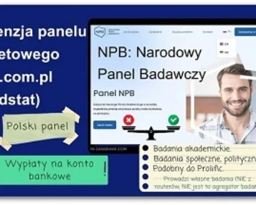 Narodowy Panel Badawczy (NPB) to polski Prolific | Opinie
